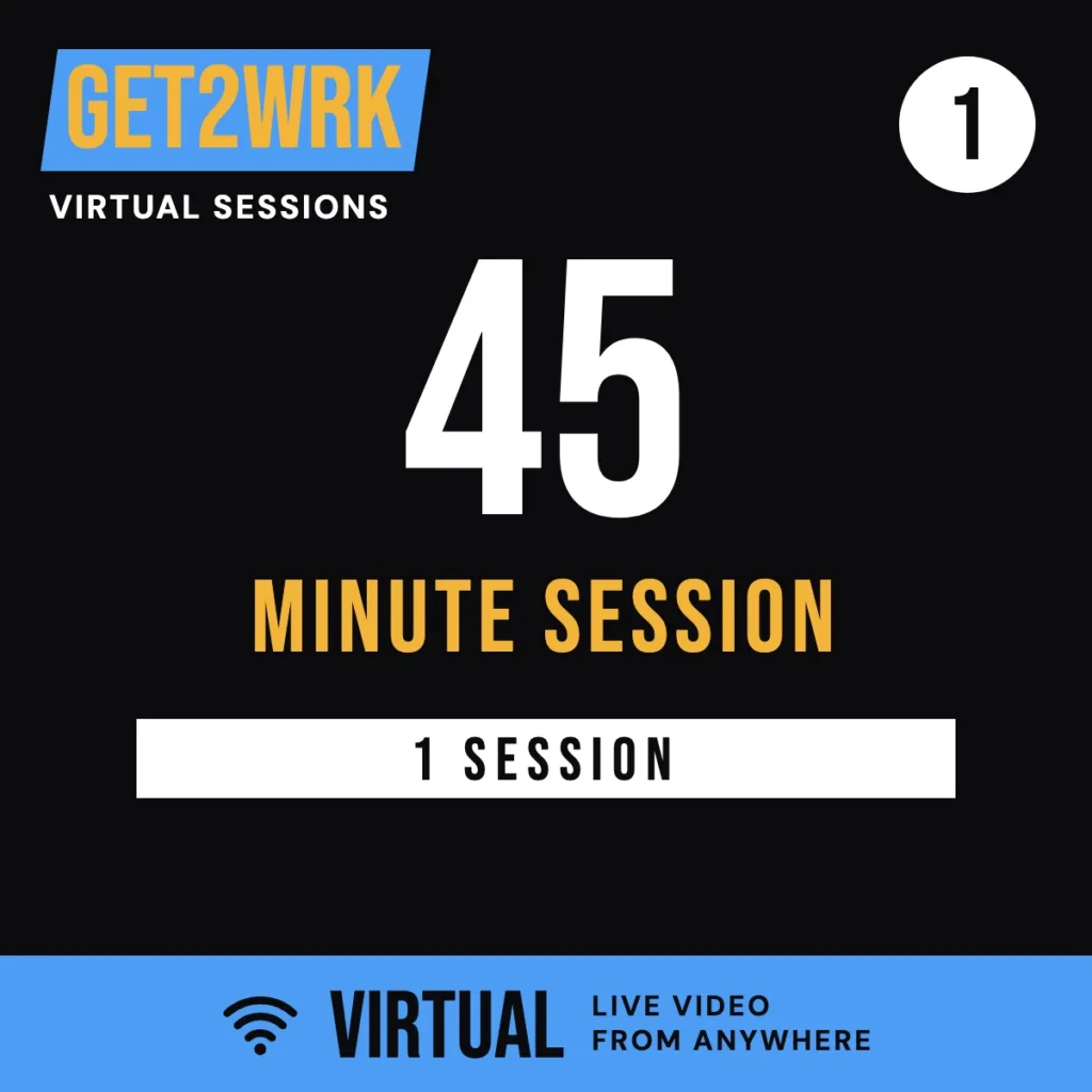 GET2WRK Virtual — 1 Session