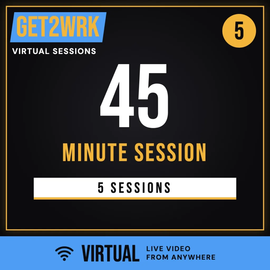 GET2WRK Virtual — 5 Sessions
